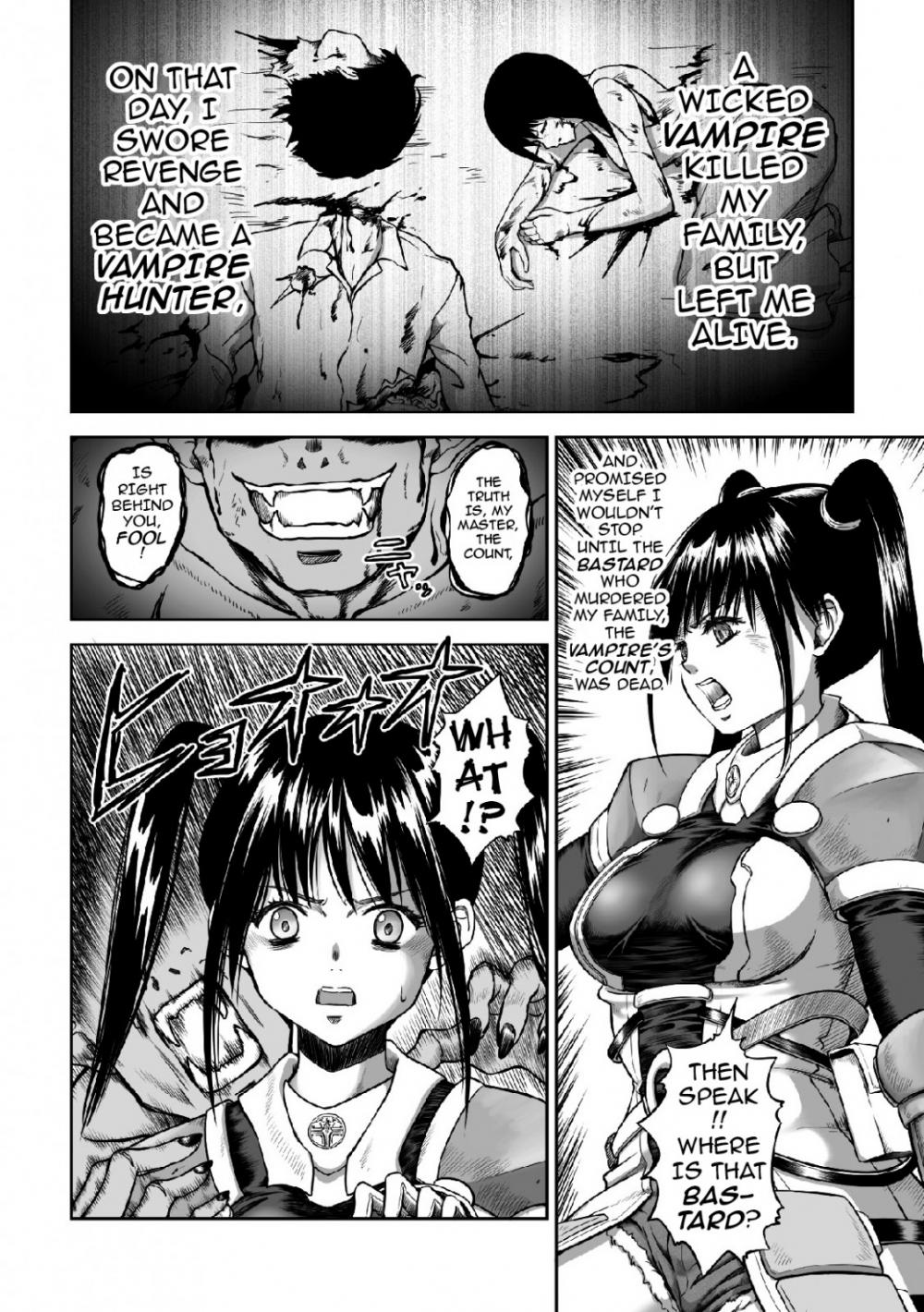 Hentai Manga Comic-The Girl Dyed in Vampire Blood-Read-2